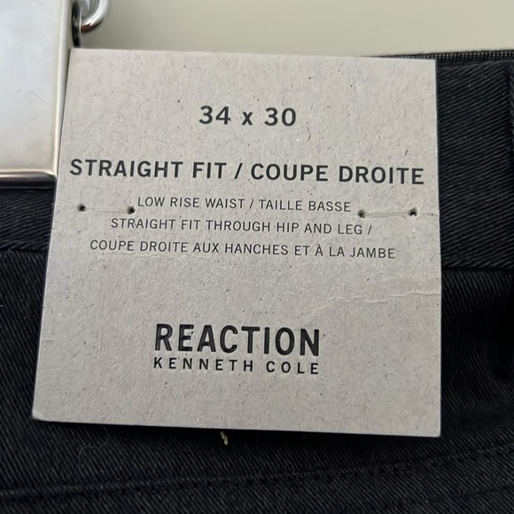 Kenneth Cole Reaction Straight Fit Pants - Picture 3 of 6